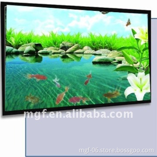 Fixed Frame Rear Projection Screen Film
